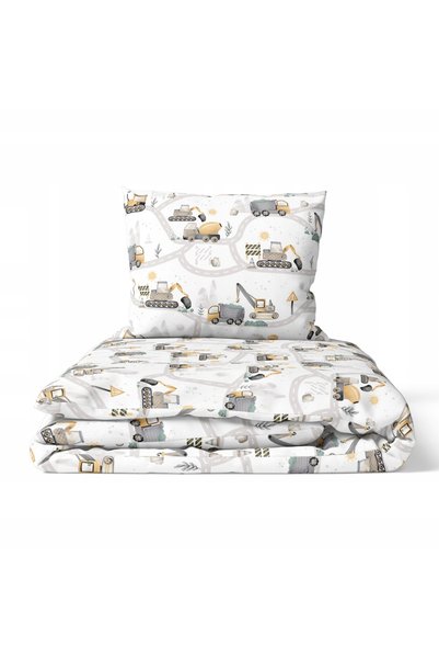 NO BRAND Lenjerie de pat pentru bebeluși, din bumbac, 100x140 + 50x60, 100% b...