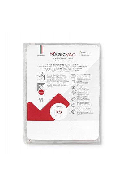 NO BRAND Sac de praf MagicVac 50 cu etichetă 30 x 40 cm