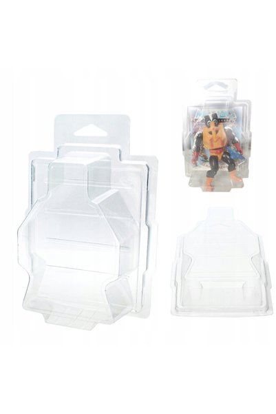 NO BRAND MORAX 5 cutii blister pentru depozitarea figurinelor MOTU