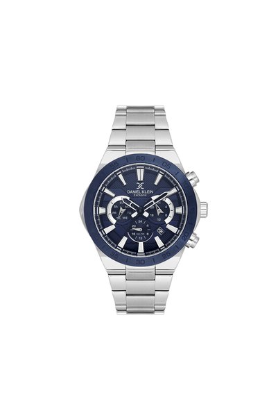 Daniel Klein Exclusive Silver Stainless Steel Watch for Men DK.1.14253-5