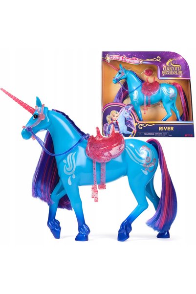 Spin Master Toys Far East Unicorn Academy Spin Master Unicorn de periat 24 cm...