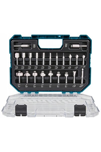 Makita Set de freze 8mm 22 bucăți