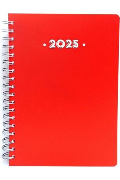 Globe Καθημερινό Ημερολόγιο 2026 21Χ29 Σπιράλ Κόκκινο