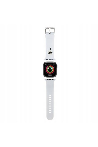 NO BRAND Curea 3D Rubber Karl pentru Apple Watch 38/40/41mm