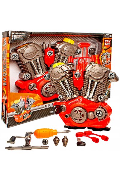 LeanToys ND24_12768 Kit de bricolaj Motor pentru Rozkre