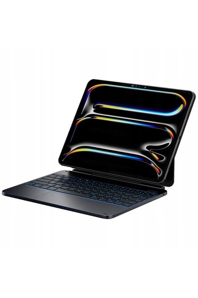 NO BRAND Husă Typecase Edge cu tastatură pentru iPad Pro 13 " 2024/2025 negru