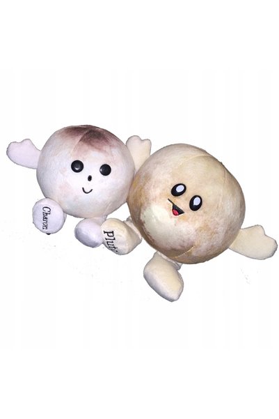 NO BRAND ND19_CB012 Planete de pluș - Pluto și Luna Ch