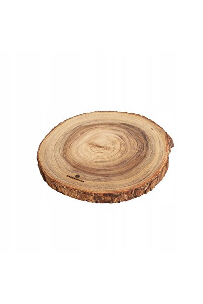 zassenhaus Platou de servire din lemn de acacia, rotund, 32x2.5cm