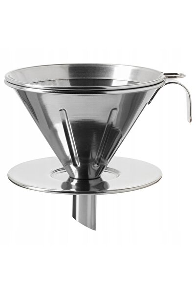 IKEA Filtru metalic de cafea OVERST, 3 piese, din oțel inoxidabil