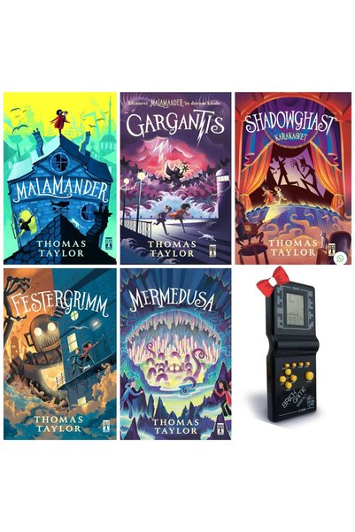 Genç Timaş Malamander Serisi 5 Kitap Set / Malamander - Gargantis - Shadowgha...