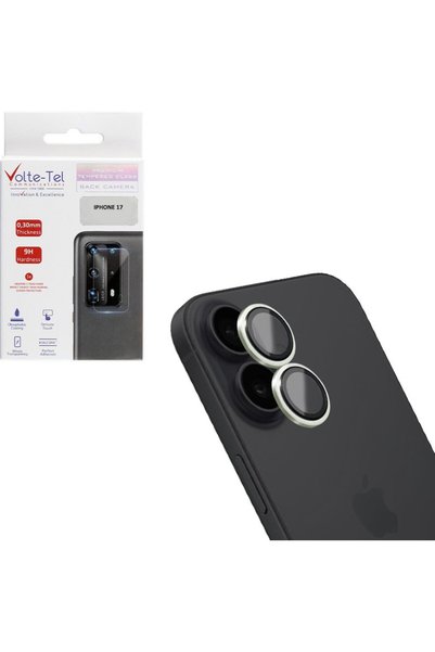 Volte-Tel Κάλυμμα Φακού Κάμερας iPhone 17 6.3'' 9H 0.33MM AR Premium Εύκολη Ε...