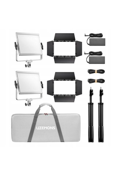 Godox Litemons LP400R kit cu 2 panouri LED RGB