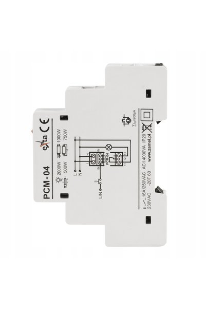 ZAMEL Releu temporizator 230V AC Tip: PCM-04
