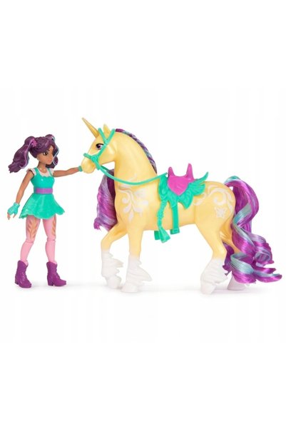 Spin Master Toys Far East SPIN-MASTER Figurine Unicorn Academy 11 cm Ava și Leaf
