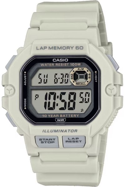 Casio Αθλητικό Ανδρικό Ρολόι + Κουτί (zd271d) - (WS-1400H-8A)