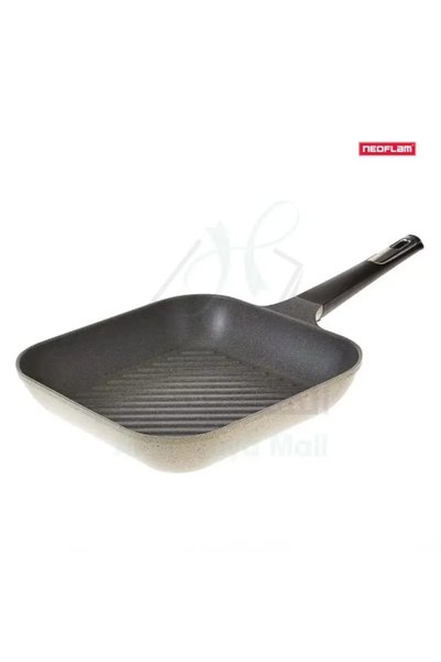 Generic Granite Grill Pan with Elegant Functional Design - Beige - 28 cm