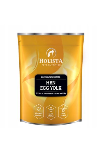 HolistaPets Supliment pentru pisici și câini HOLISTA Yolk Egg 500g