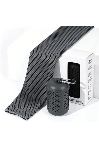 GENERAL Cooling Gym Towel with Silicone Capsule Case, Portable Lightweight Mi...