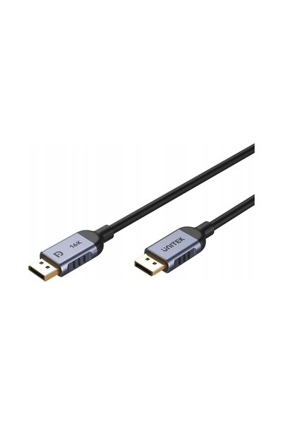 Unitek Cablu DisplayPort 1.5m Negru/Gri 4K UHD
