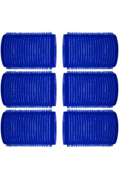 SHOPIENS Bigudiuri par arici albastre 3 cm set 6 bucati Shopiens®