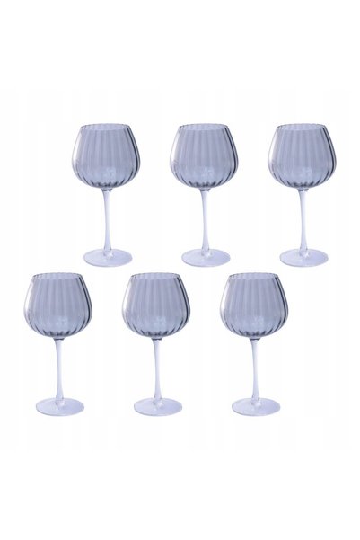 NO BRAND ROSE&TULIPANI PRISMIA Set de 6 pahare 460 ml