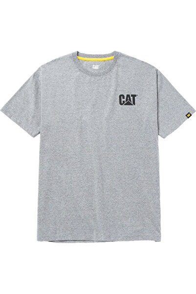 Cat Κοντομάνικο μπλουζάκι γκρι Trademark Tee M W05324 - (W05324-004-M)