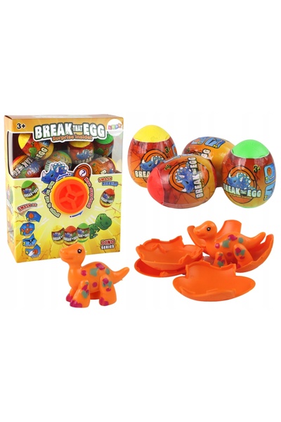 LeanToys COCHILII DE OU DE DINOSAUR DEȘURUBĂNE 12 ELE.