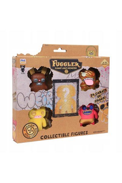NO BRAND FUGGLER S3 Ediția de Aur Set de figurine de jucărie Deluxe, 5 piese,...