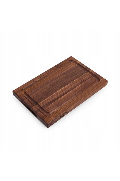 NO BRAND Tocător Boos blocks 46x31 cm culoare nucă cu canelură pentru suc