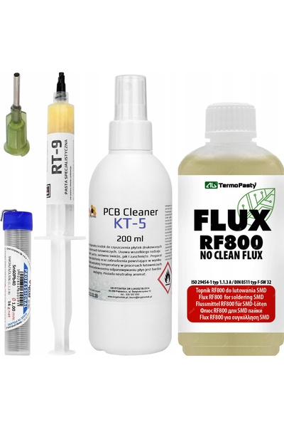 Cynel KIT DE BAZĂ PASTĂ DE FLUX PENTRU SUDURĂ CU PLUMB, CURĂȚĂTOR EFFICIENT, ...
