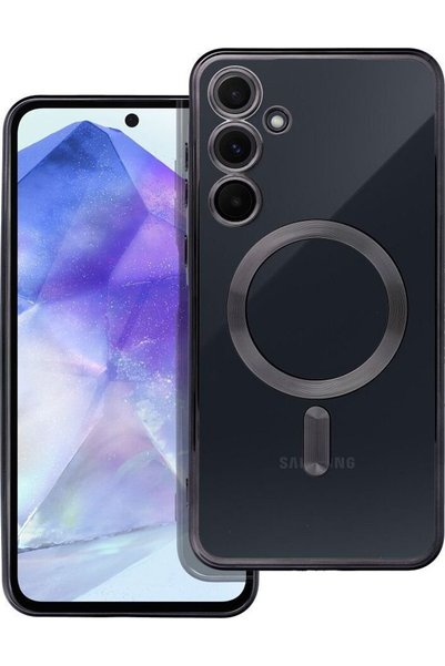 OEM Electro Mag Θήκη Συμβατή με Magsafe για Samsung A55 Μαύρο