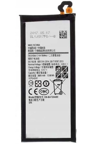 Samsung NOUĂ BATERIE EB-BJ730ABE A7 2017 DUAL SIM SM-A720F/DS, SM-A720F