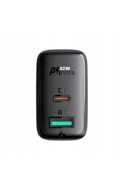 A5 MOBİLE ACCESSORİES ACEFAST 32W PPS PD QC 3.0 Încărcător de perete USB-C În...