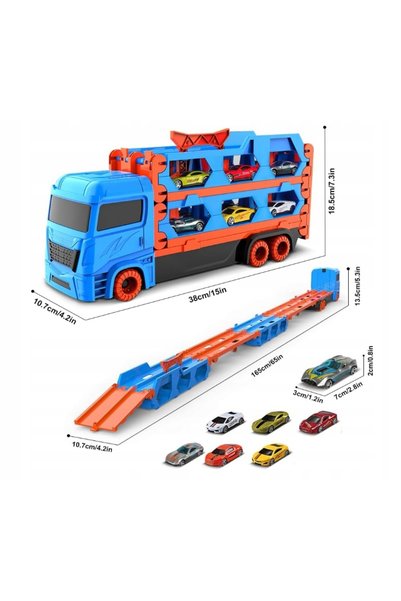 NO BRAND VATOS Camion de transport, mașinuță de jucărie pentru băieți