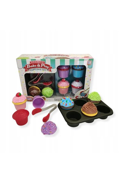 Jokomisiada Jucării magnetice pentru copii cupcakes