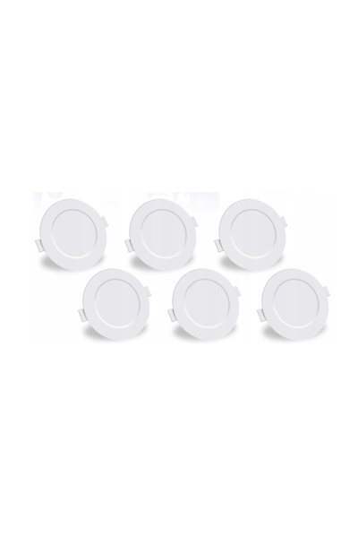 NO BRAND Spoturi LED încastrate, set de 6 bucăți, 105x33mm