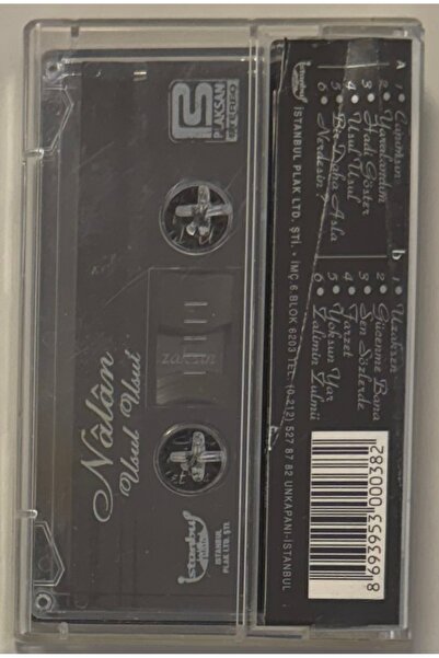 RAKS MÜZİK YAPIM Nalan Usul Usul Kaset (Kartonette with Printed Grid Available)