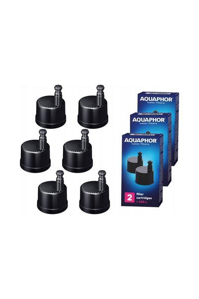 Aquaphor Cartuș filtrant CITY pentru sticlă de apă, filtrare cristal, 150l, 6...