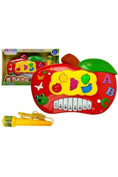 LeanToys Pian electronic Apple - Conectare cu telefonul