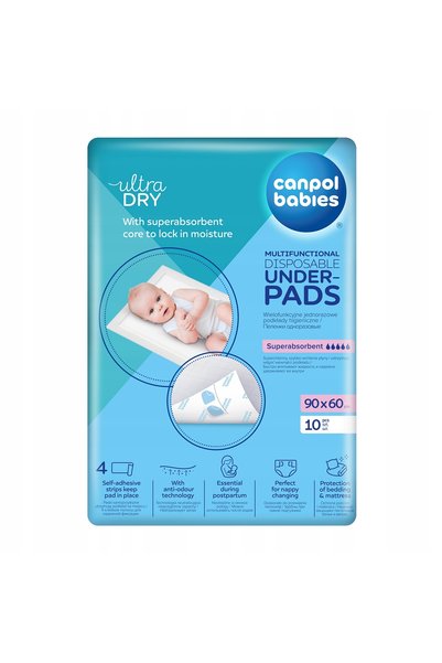 Canpol babies CANPOL PADS Higienice de unică folosință 90x60 cm x 30 bucăți