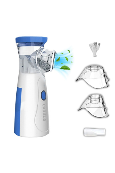 Daismart Nebulizator ultrasonic portabil – Ultra-silențios, reîncărcabil, pen...