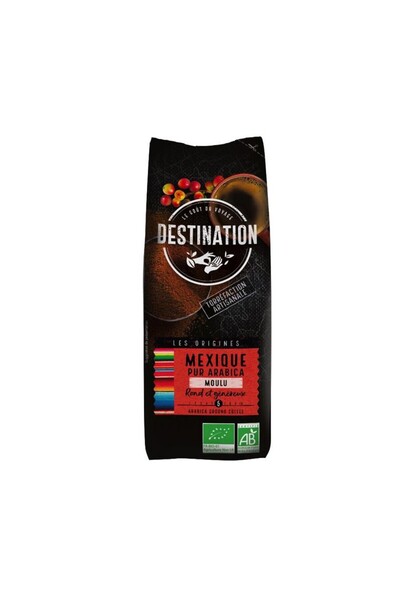 Destination Cafea măcinată, Mexic, Arabica pură, Organică, 250g