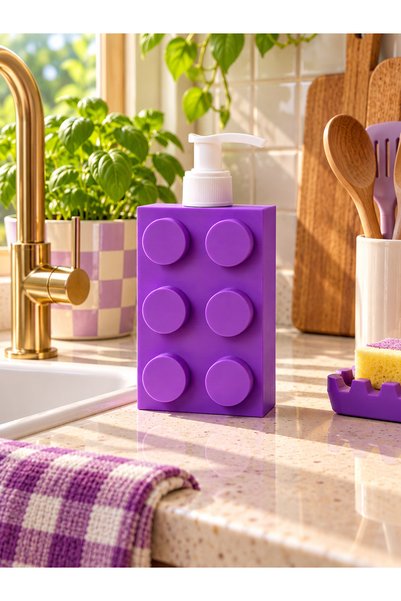 Maflen Modern Blok Tasarımlı Dekoratif Sabunluk