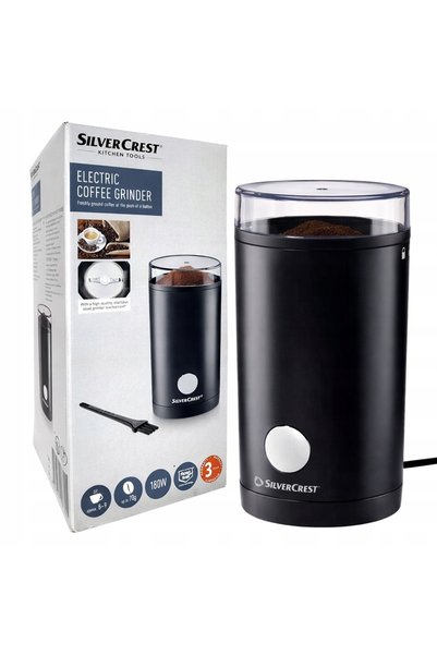 MatMay Râșniță electrică de cafea SilverCrest 180W |   Nou |   Calitate Germană