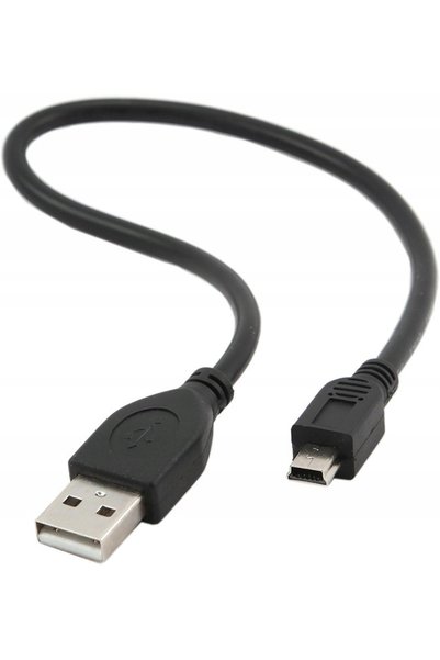 Gembird Cablu miniUSB 2.0 CCP-USB2-AM5P-1 5 pini 0.3m Negru pentru Canon