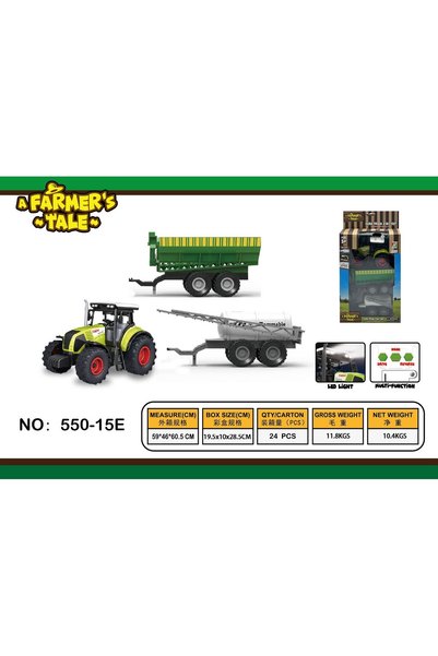 Ramiz Tractor cu funcții de lumină și sunet + Accesorii