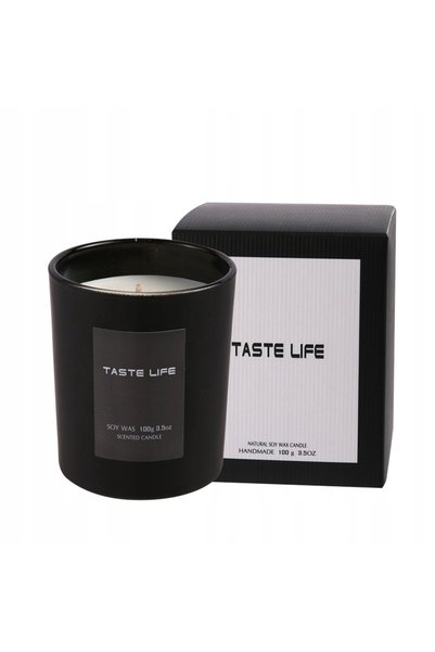 NO BRAND Lumânare artizanală din soia 100g, aromată cu fasole roșie japoneză