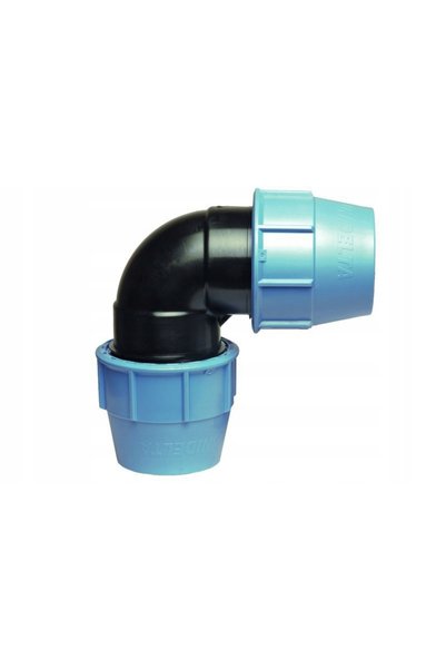 Unidelta Cot PE 75x75 pentru țeavă PE de 75mm, cot răsucit iw046