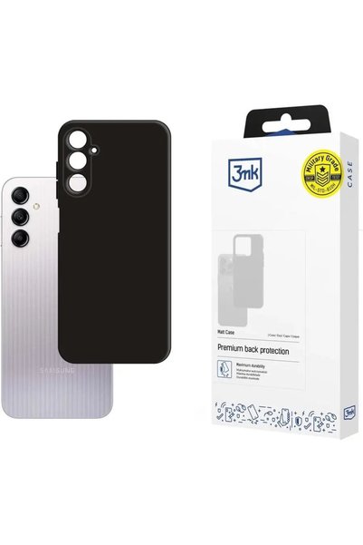 3MK Προστασία Samsung Galaxy A14 5G - Μαύρη ματ θήκη - (150211-0)