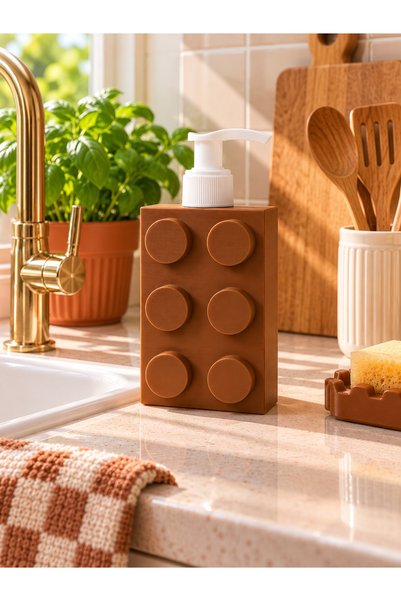 Maflen Modern Blok Tasarımlı Dekoratif Sabunluk